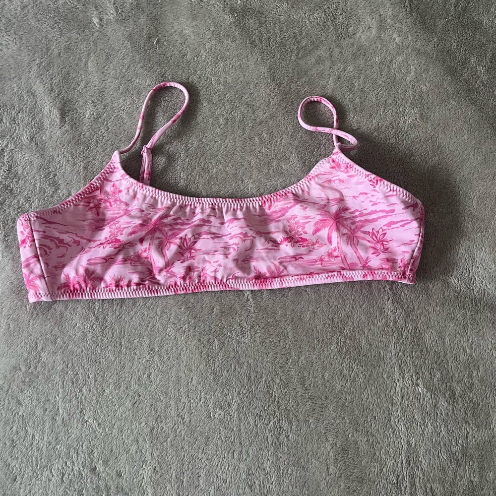 La Hearts Pink Bikini with Adjustable Straps